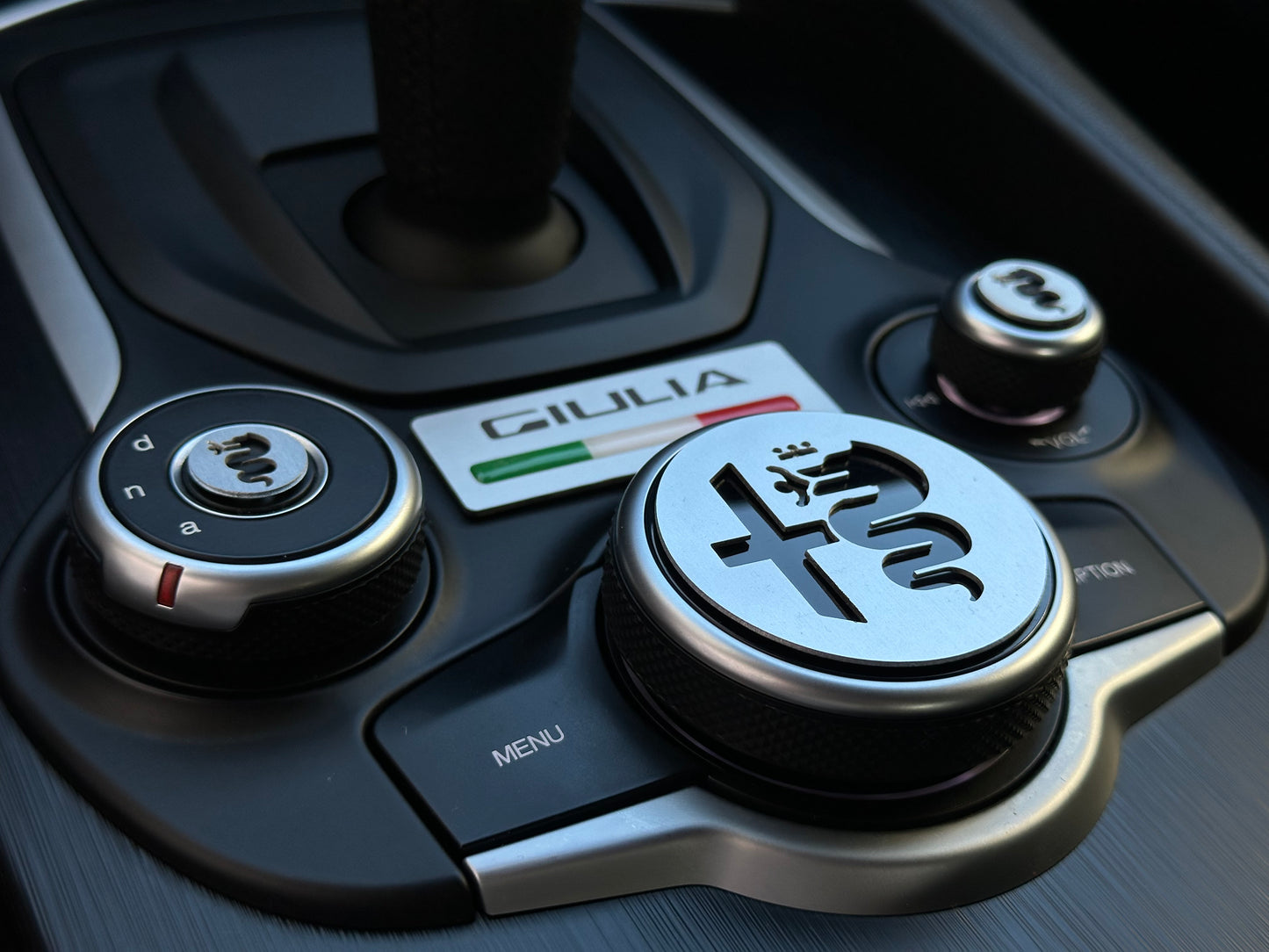 Fregi console centrale STELVIO e GIULIA