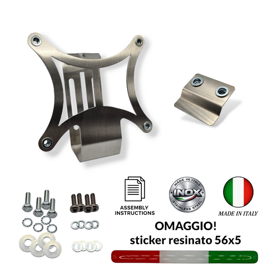 Portatarga Vespa Senza Forare